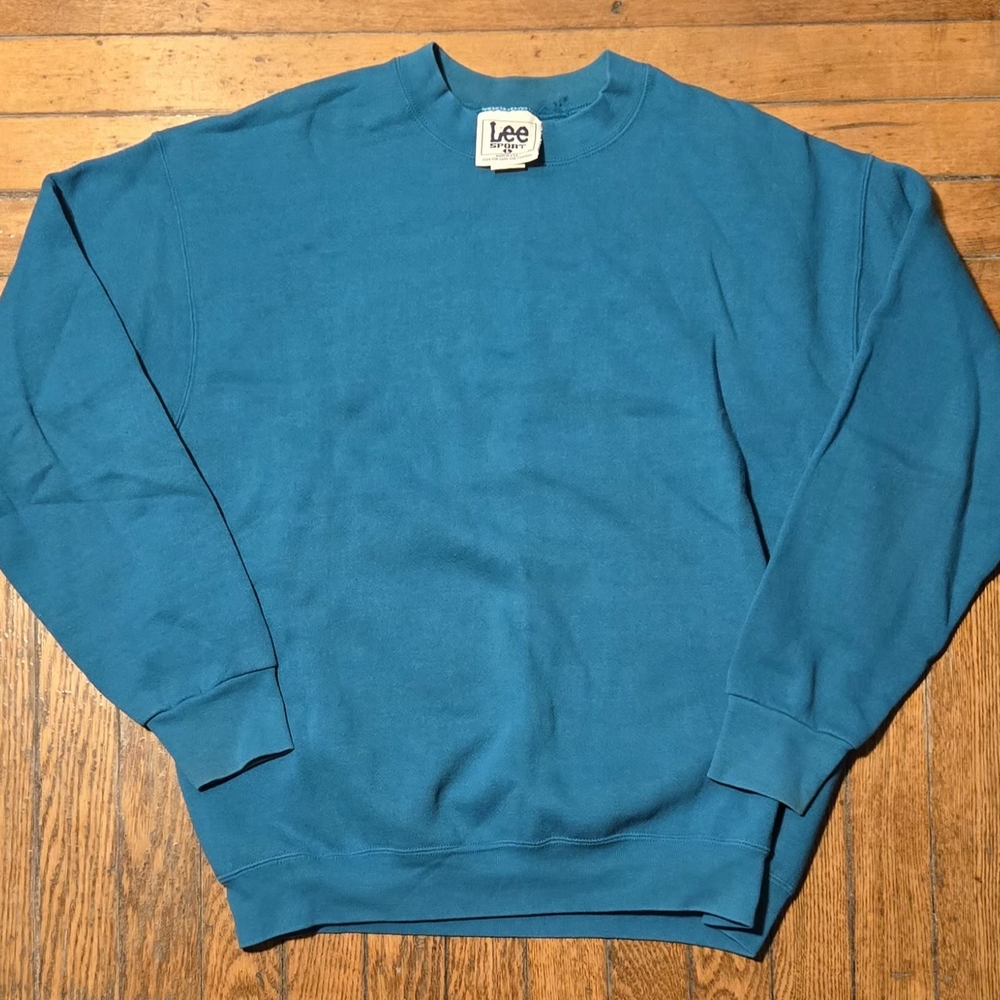 VTG 90s Lee Sportwear Blank Crewneck L